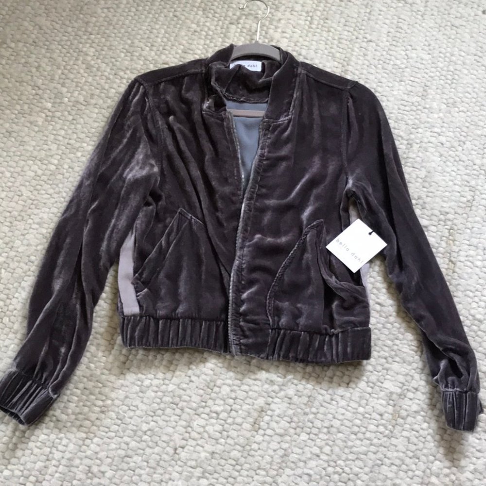 NWT Bella Dahl silk jacket